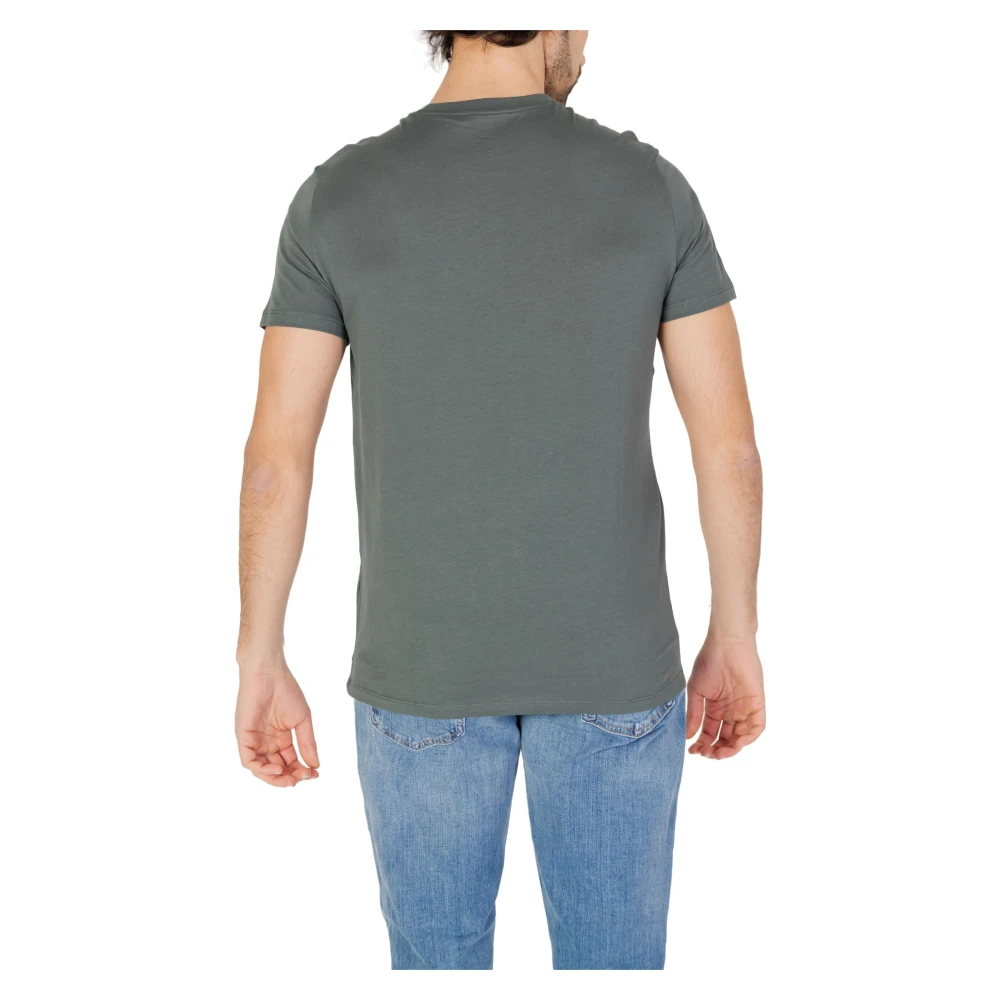 Armani Exchange T-Shirts Green Heren