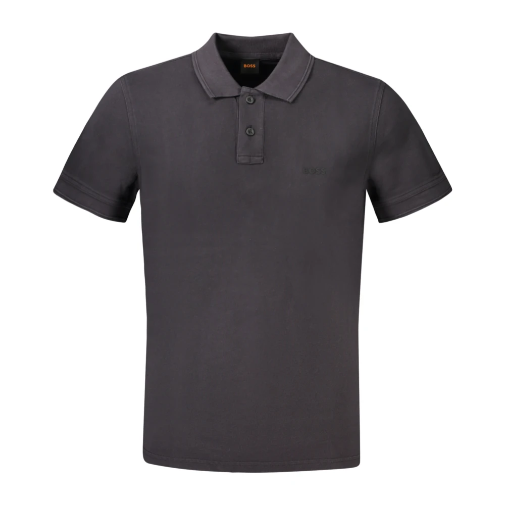 Boss Uomo Nero - Polo Manica Corta Stile Casual - Tops - L - Immagine 3