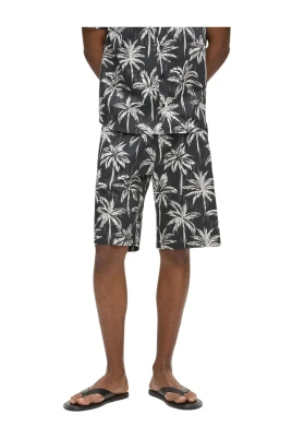 Palm-Print Shorts