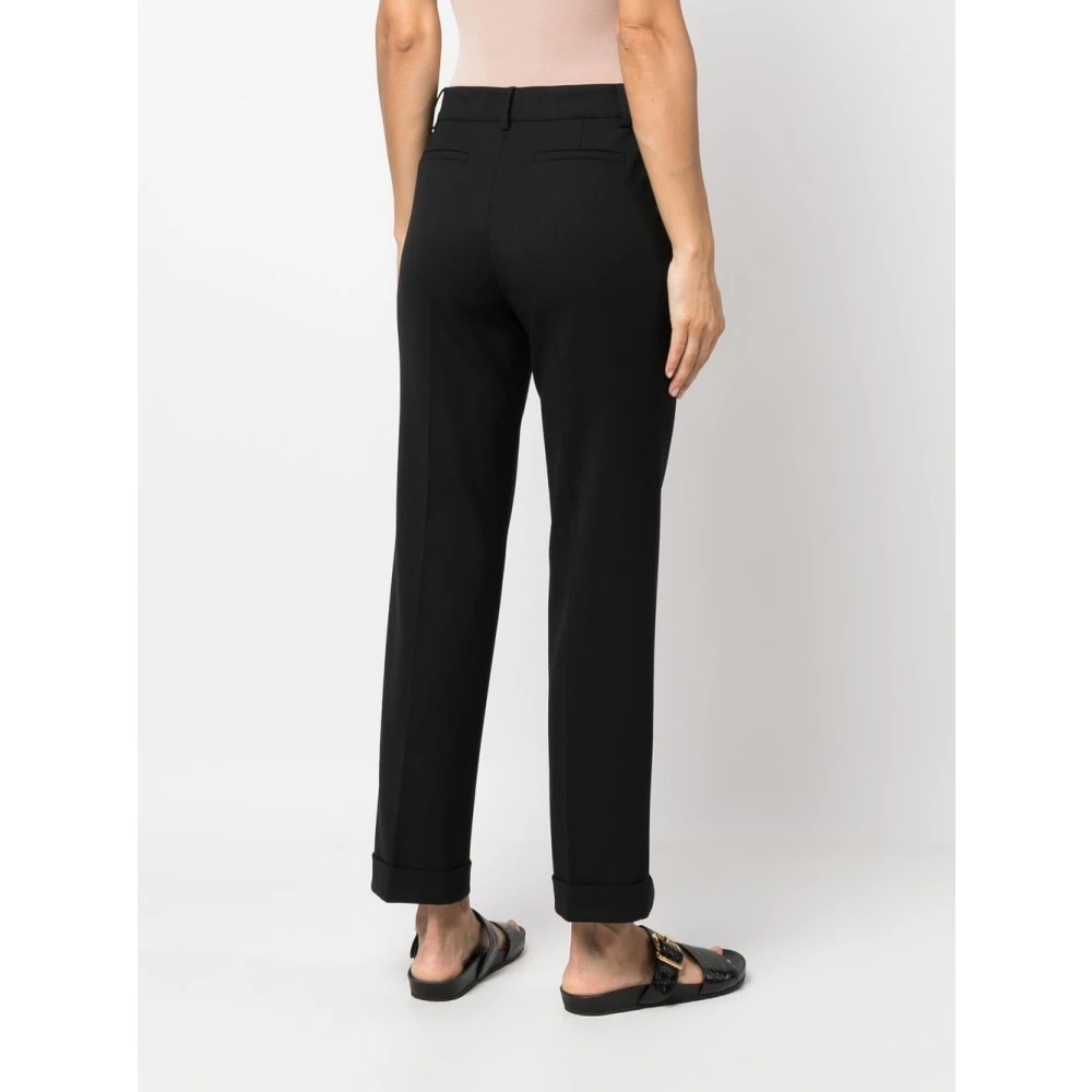 P.a.r.o.s.h. Zwarte Tailored Broek Black Dames