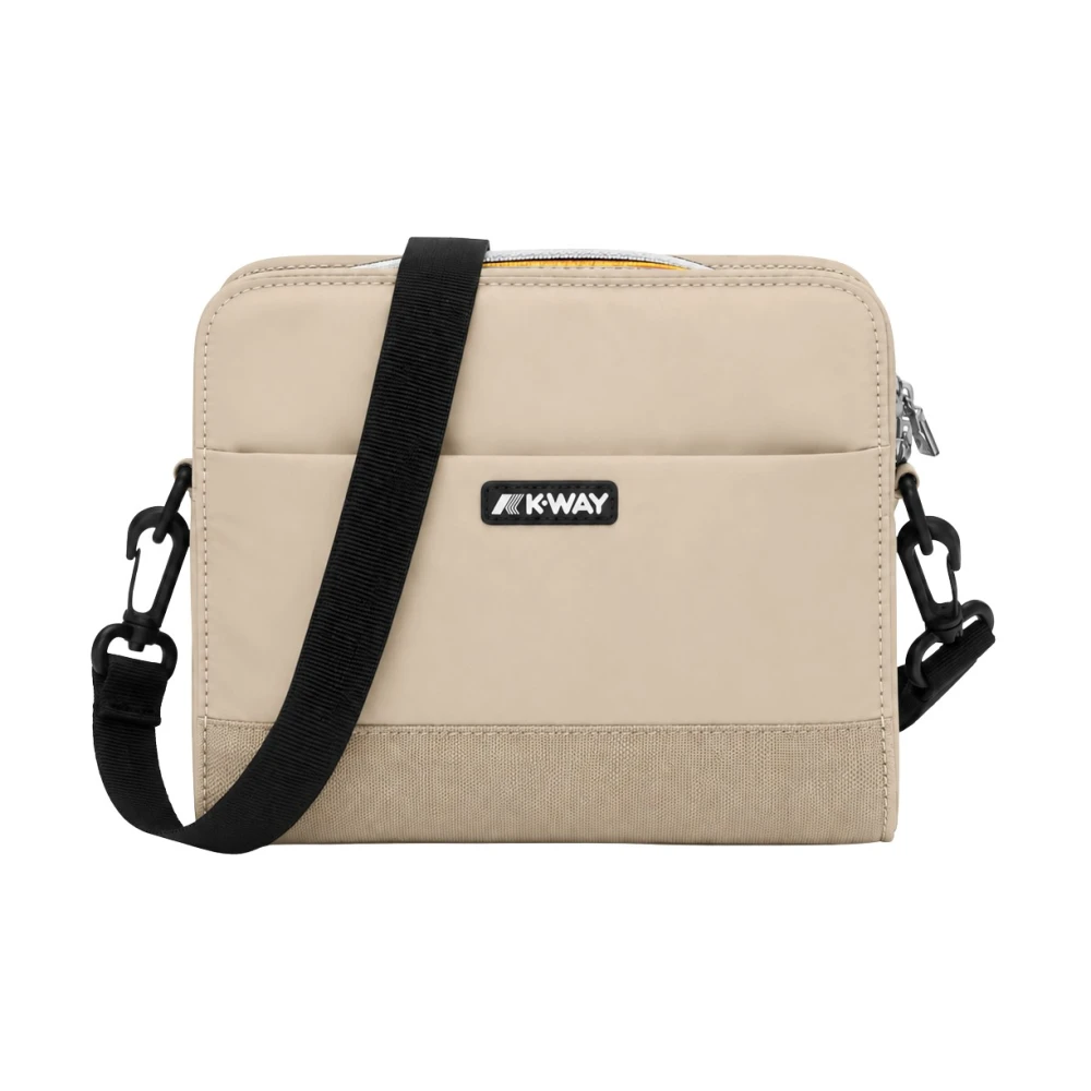 Borsa K-Way Marybell Pouch Bag Donna Beige Unica - Immagine 4