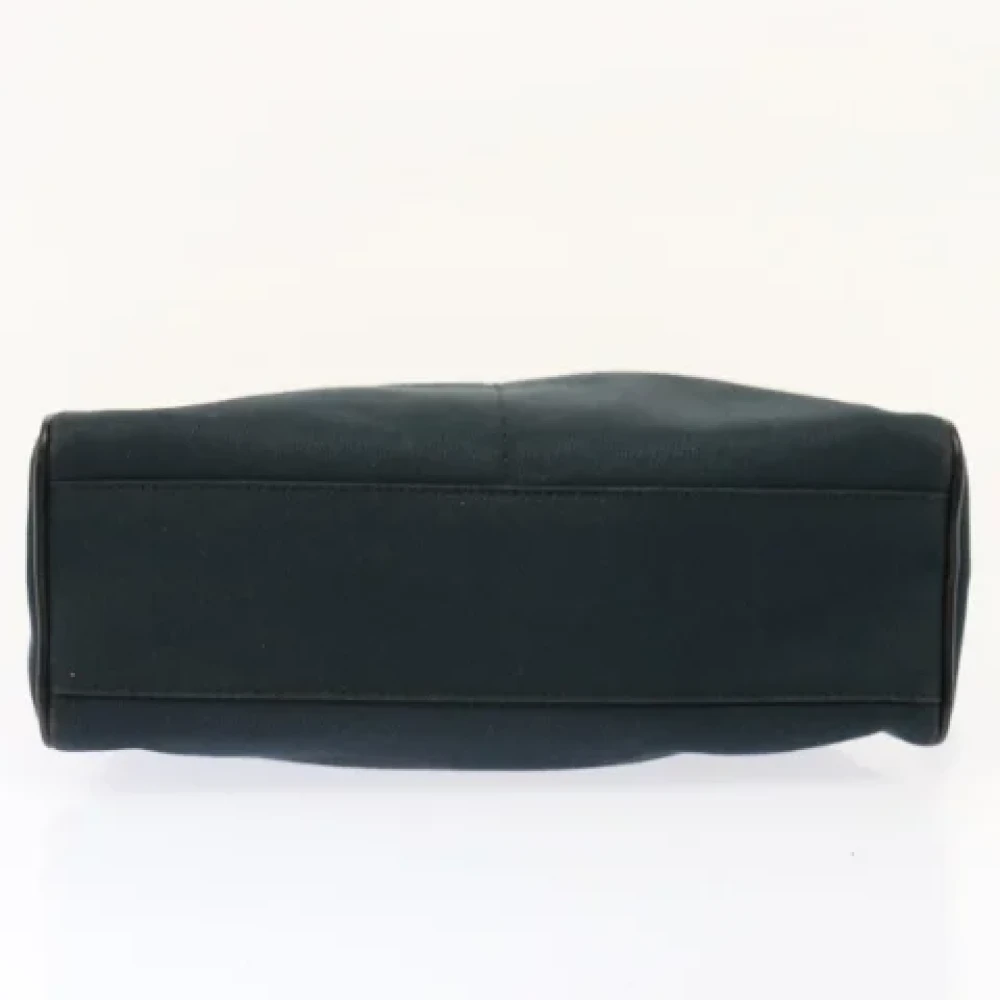 Gucci Vintage Pre-owned Canvas gucci-bags Blue Dames