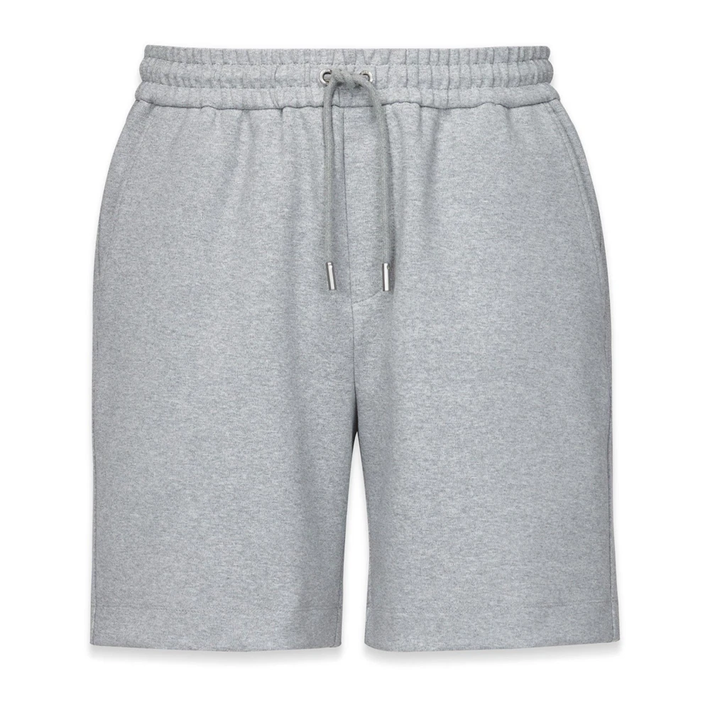 MCM Shorts Essential in Romanit met Logo Gray Heren