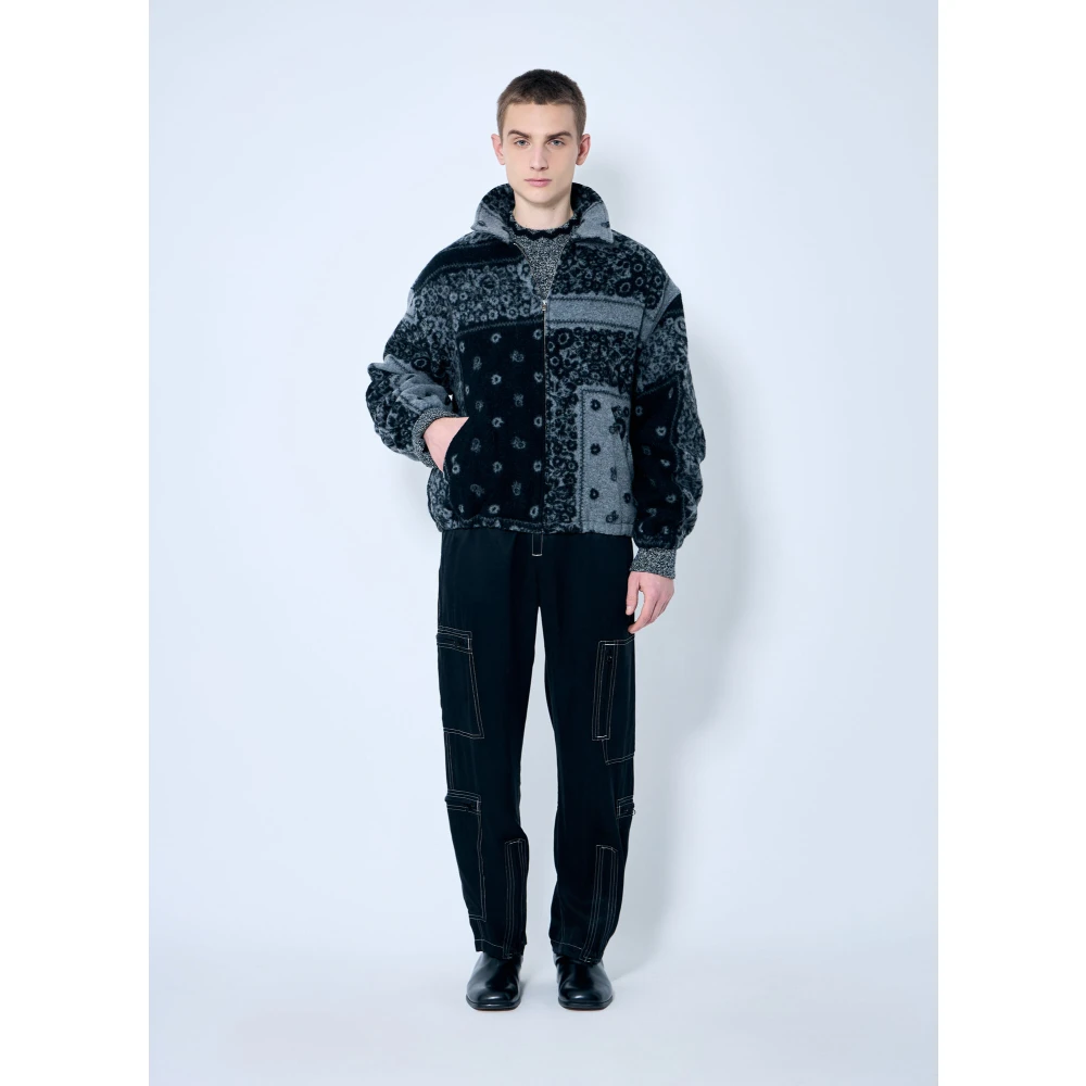 Noma t.d. Wollen Fleecejas Multicolor Heren