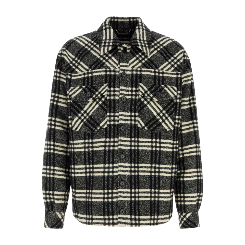 Dolce & Gabbana , Casual Shirts, Male, Black, L, Shirts