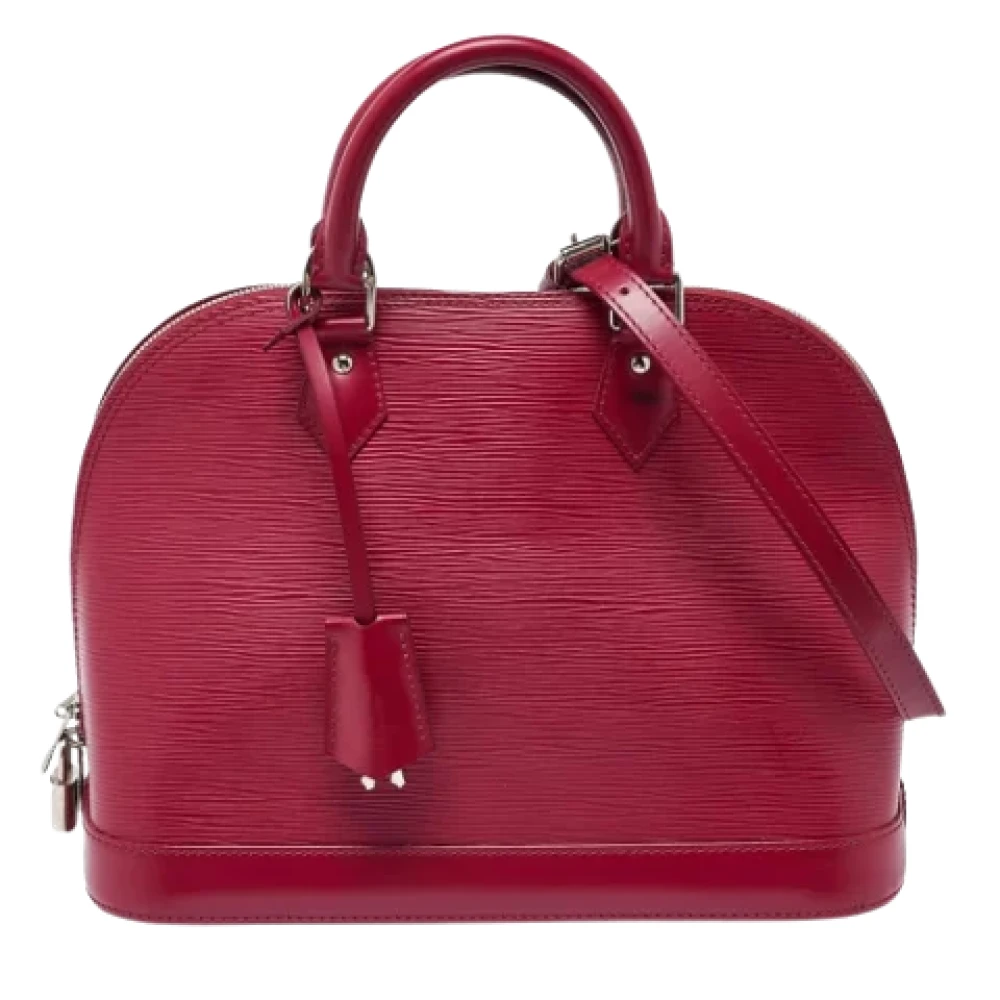 Louis Vuitton Vintage Pre-owned Fabric louis-vuitton-bags Red Dames