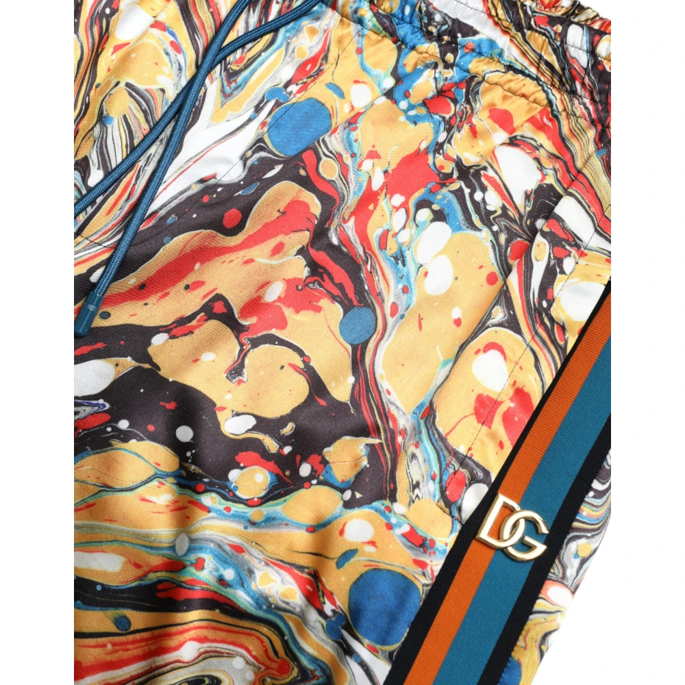 Dolce & Gabbana Wide Trousers Multicolor Heren