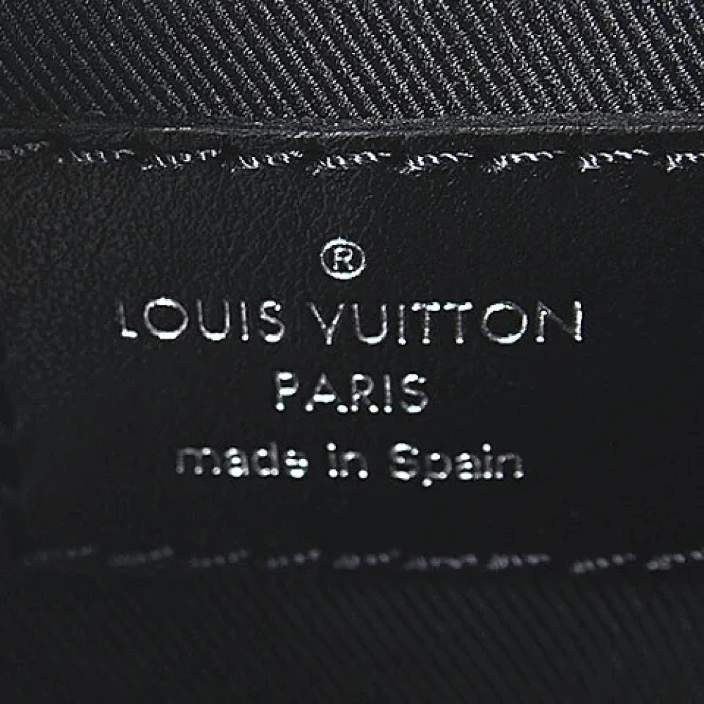 Louis Vuitton Vintage Pre-owned Canvas shoulder-bags Black Heren