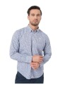 chemise-en-coton-a-carreaux-bleus-brodee