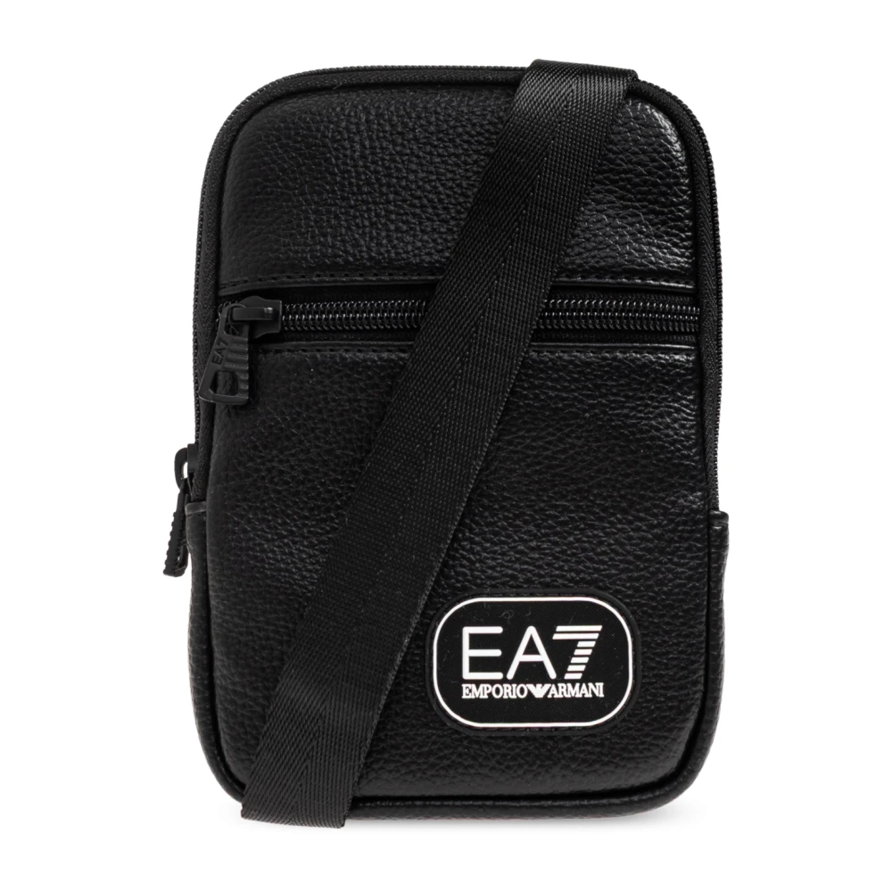 Emporio Armani Ea7 Bolso De Hombro Con Logo Bags Hombre Negro 