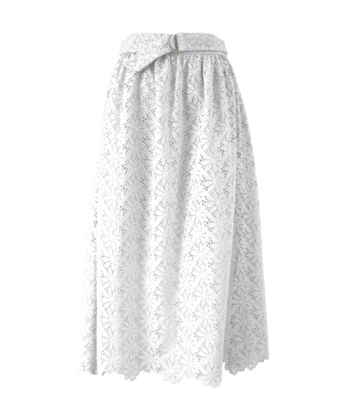 jupe-en-dentelle-de-coton-blanc-avec-fleurs