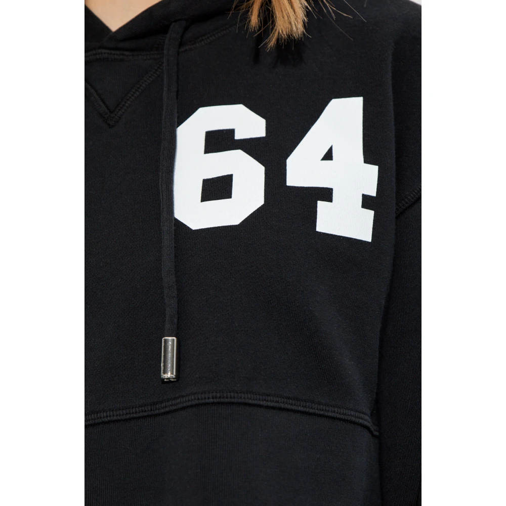 Dsquared2 Hoodie Black Dames