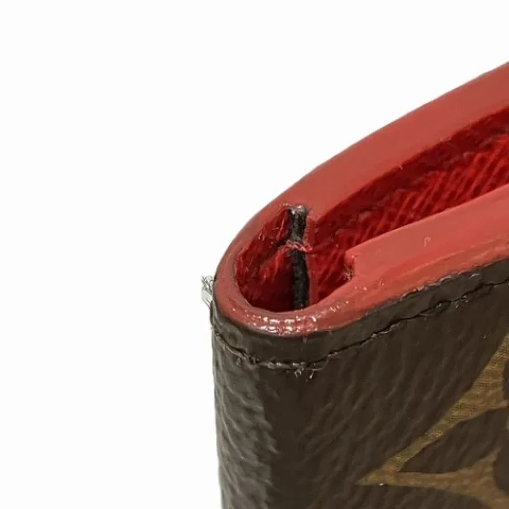 Louis Vuitton Vintage Pre-owned Canvas wallets Brown Dames