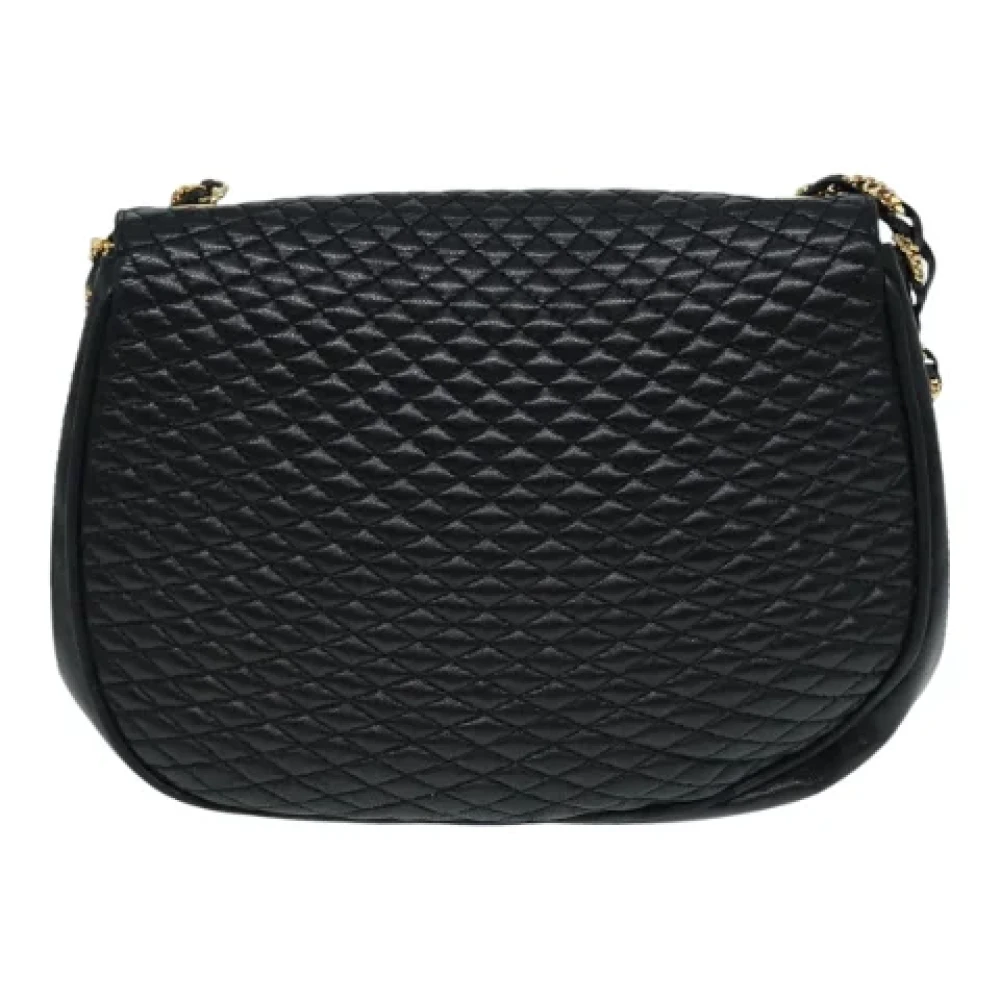 Bally Pre-owned Leather shoulder-bags Black Dames