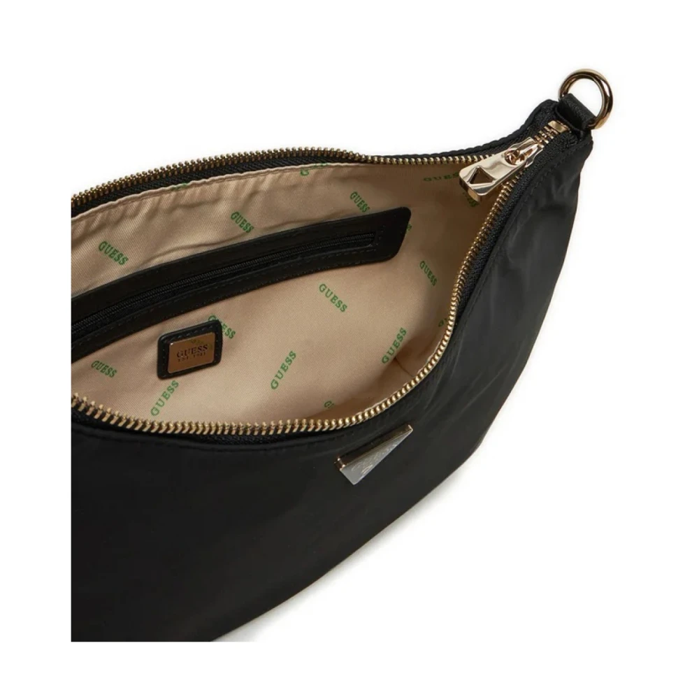 Guess Eco Gemma Hobo Schoudertas Black Dames