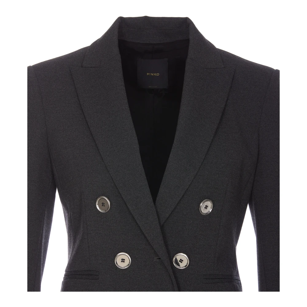 pinko Grijze Jas voor Vrouwen Gray Dames