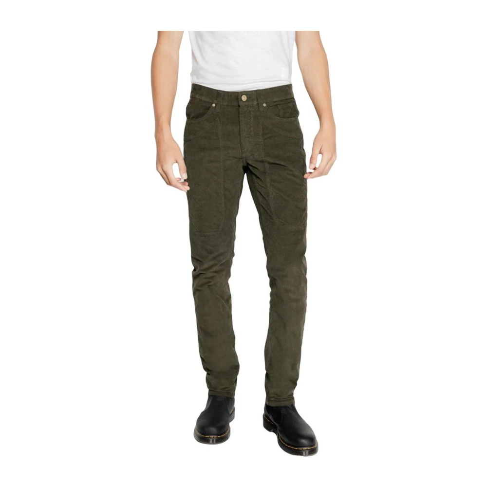 Jeckerson Stretch Katoenmix Herenbroeken Collectie Green Heren