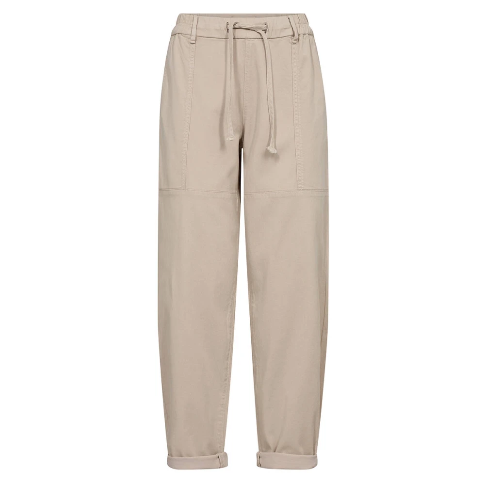 MOS MOSH Stijlvolle Maison Ayi Broek Beige Dames