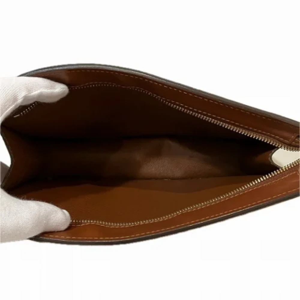 Louis Vuitton Vintage Pre-owned Canvas clutches Brown Heren