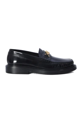 Triomphe Loafers med Guldtonat Logotyp