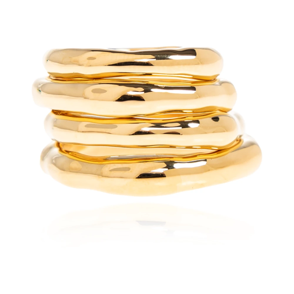 Jil Sander Mujer Amarillo - Conjunto De Cuatro Anillos - Accessories - M