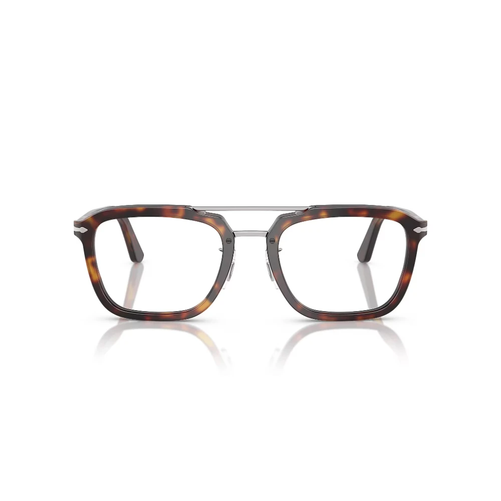 Persol Moderne Bril Innovatief Ontwerp Brown Unisex