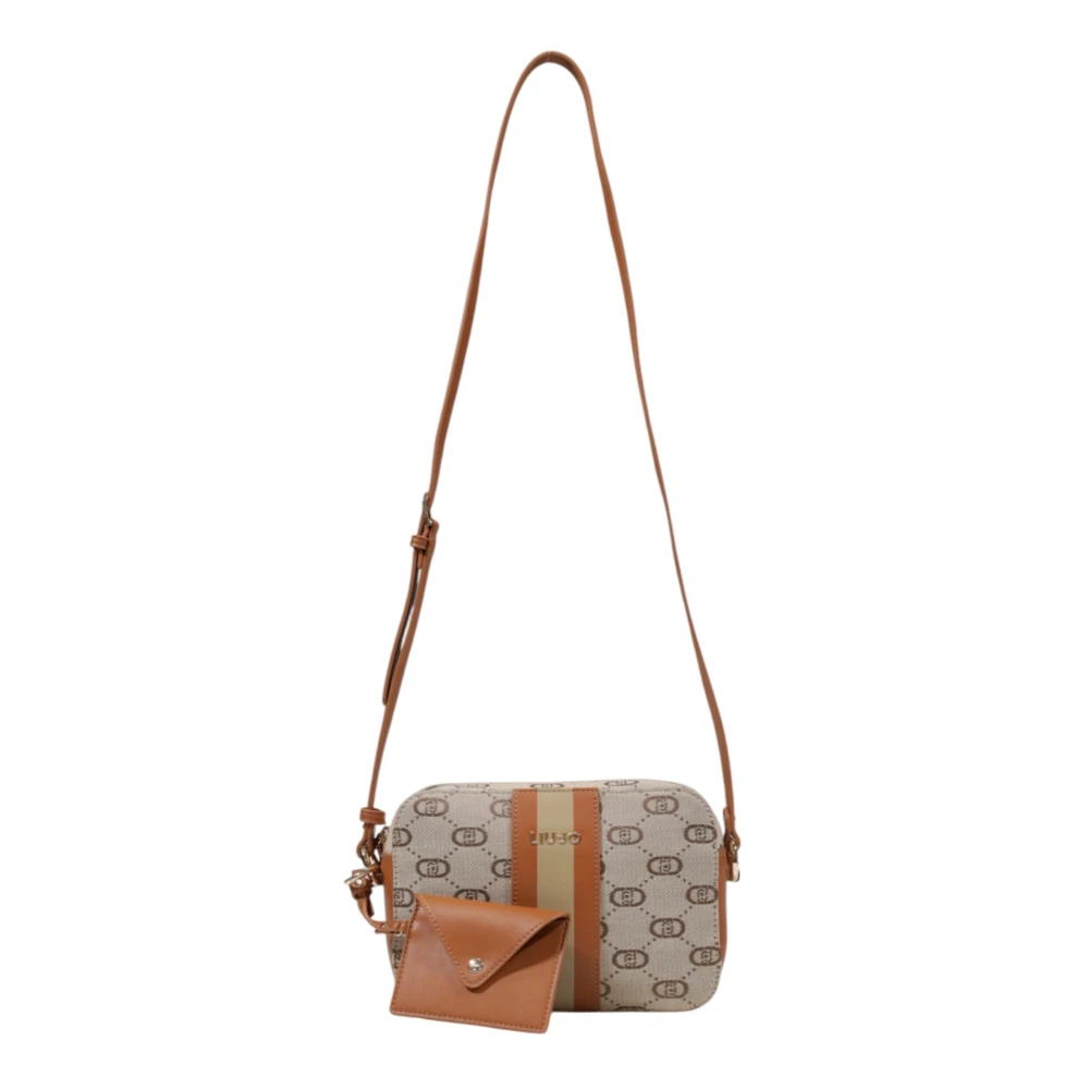 Liu Jo Stijlvolle ritstas met zakken Beige Dames