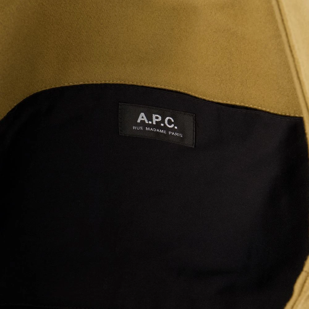 A.p.c. Bruine Wollen Tote Tas Brown Dames