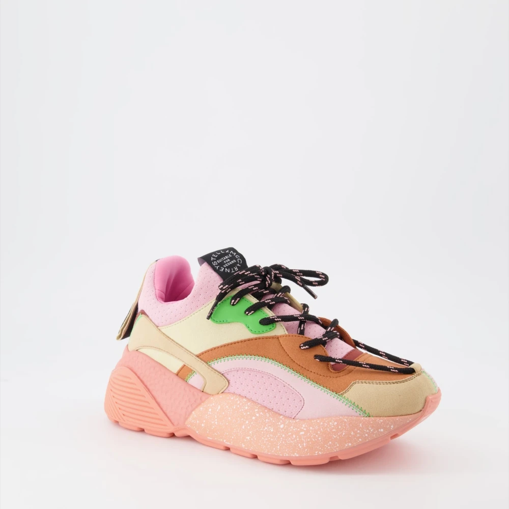 Stella Mccartney Multicolor Veterschoenen Pink Dames