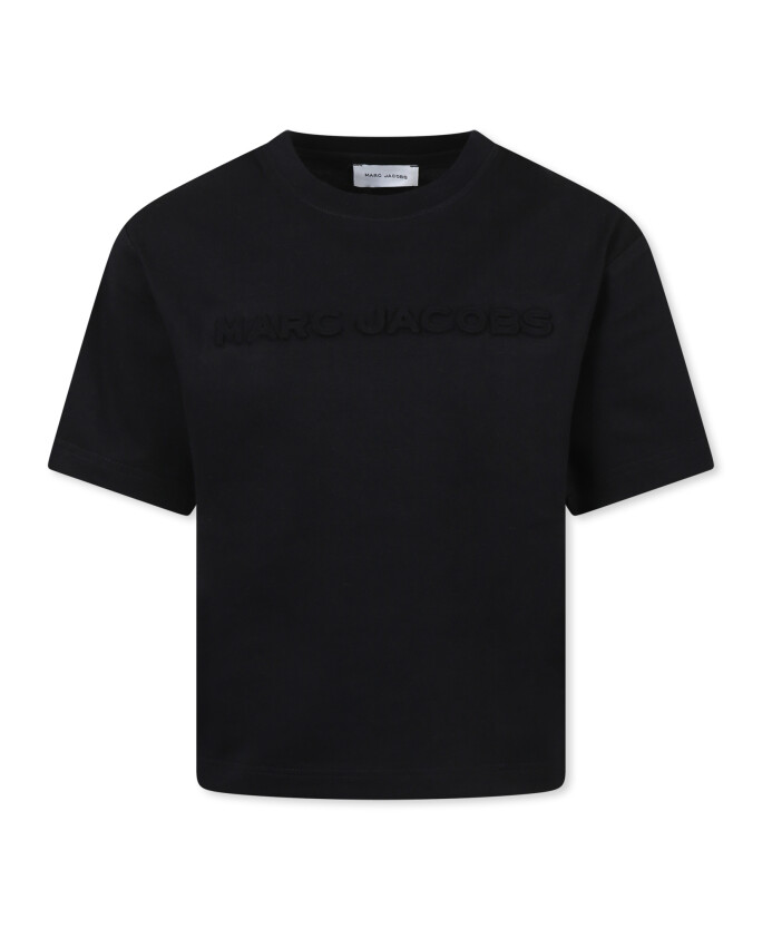 t-shirt-en-coton-noir-avec-logo