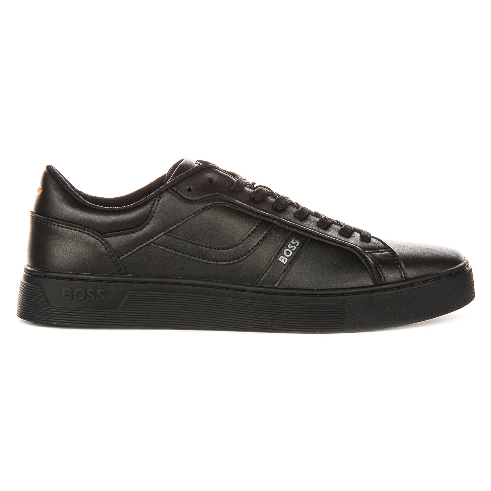 Hugo Men's Black Rhys Tenn Sneaker - Sneakers - 10 Uk - Shoes