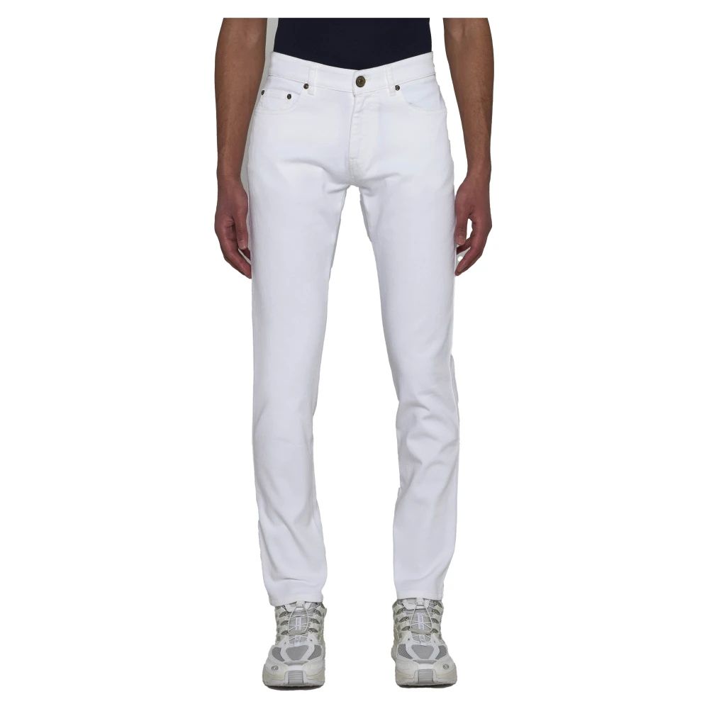 PT Torino Witte Denim Skinny Jeans White Heren