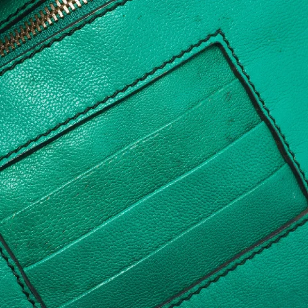 Dolce & Gabbana Pre-owned Leather totes Green Dames