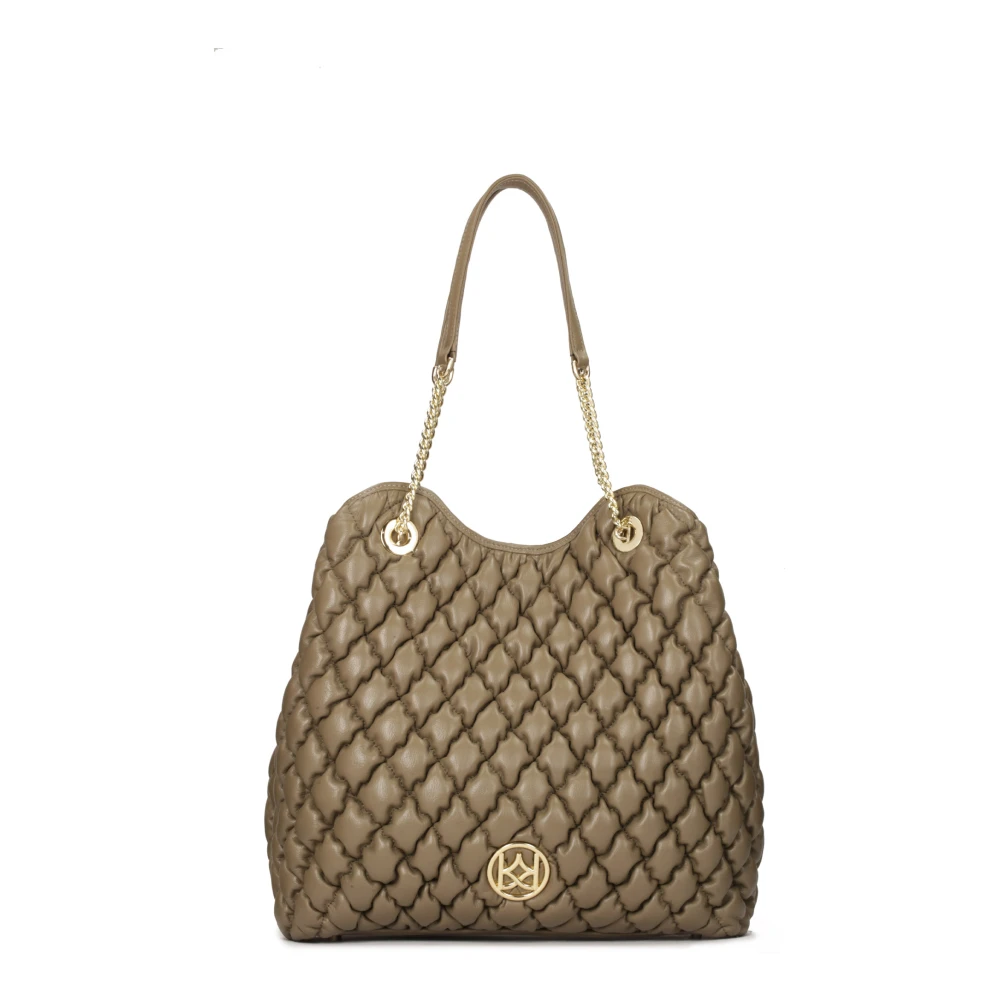 Kazar Zachte grote schoudertas Beige Dames