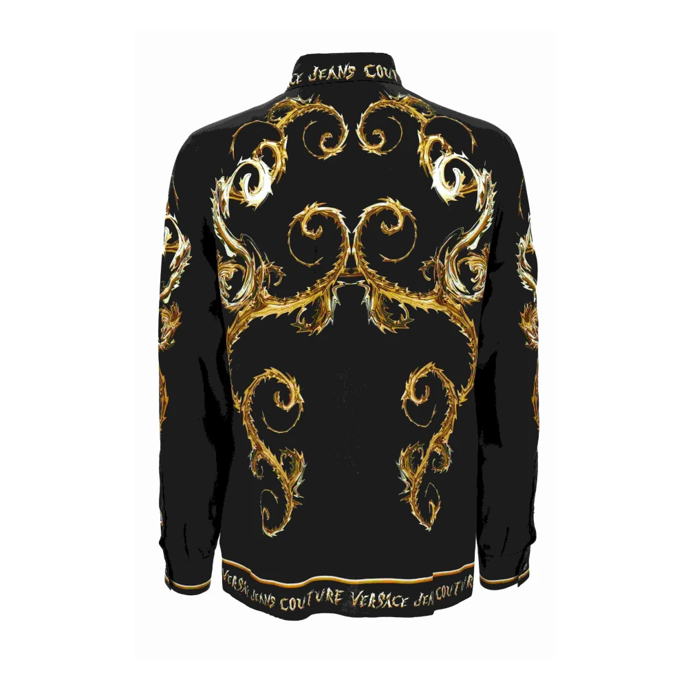 Versace Jeans Couture Overhemden Black Heren
