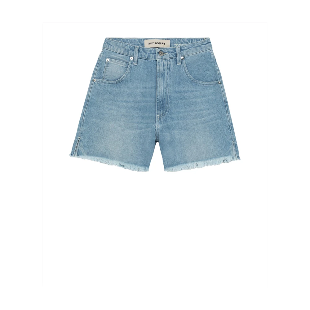 Roy Roger's Women's Blue Denim Shorts, W26, Jeans Shorts - Denim