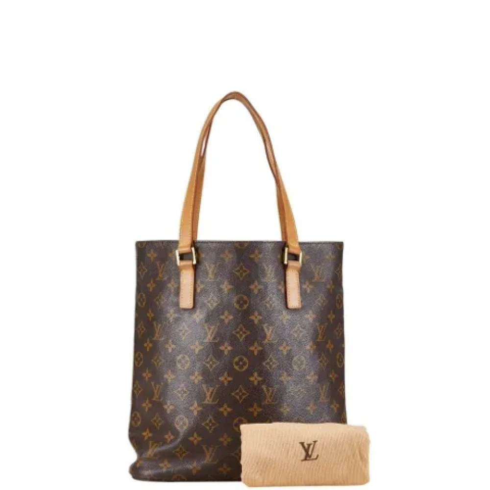 Louis Vuitton Vintage Pre-owned Leather totes Brown Dames