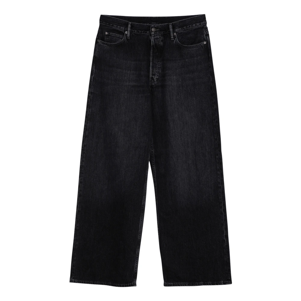 Acne Studios Reguliere Denim Jeans Black Heren