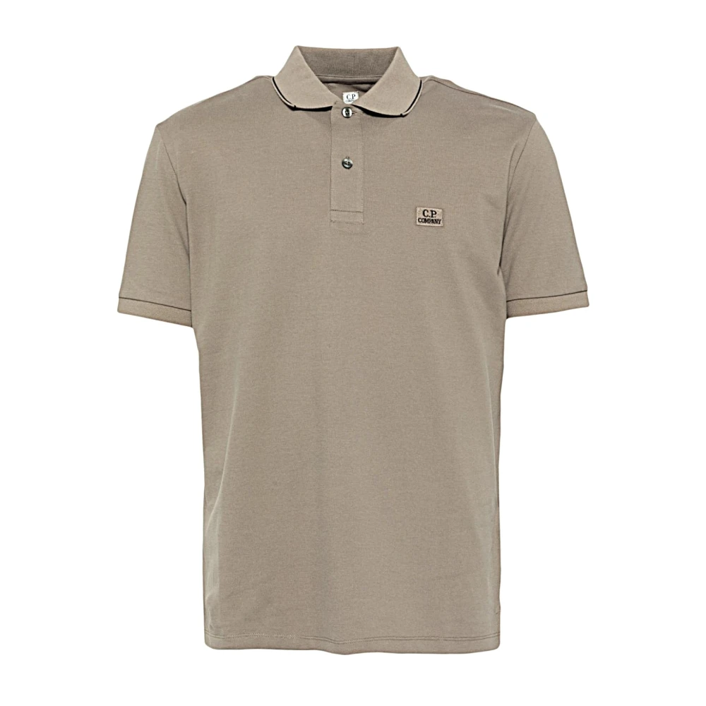 C.P. Company Klassiek Poloshirt in Diverse Kleuren Green Heren