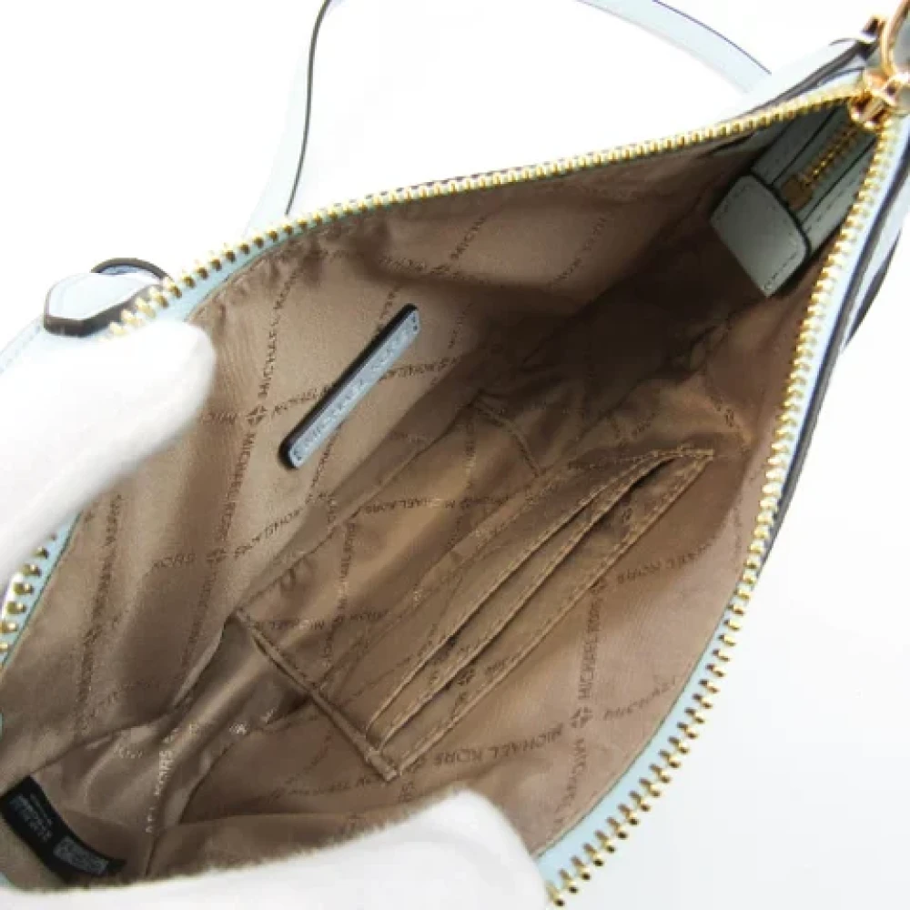 Michael Kors Pre-owned Leather shoulder-bags Blue Dames