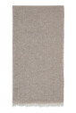 echarpe-unisexe-beige-en-soie-et-lin-avec-couleur-unie