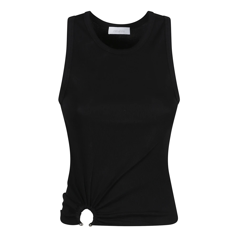 Paco Rabanne Stijlvolle Tanktop Black Dames