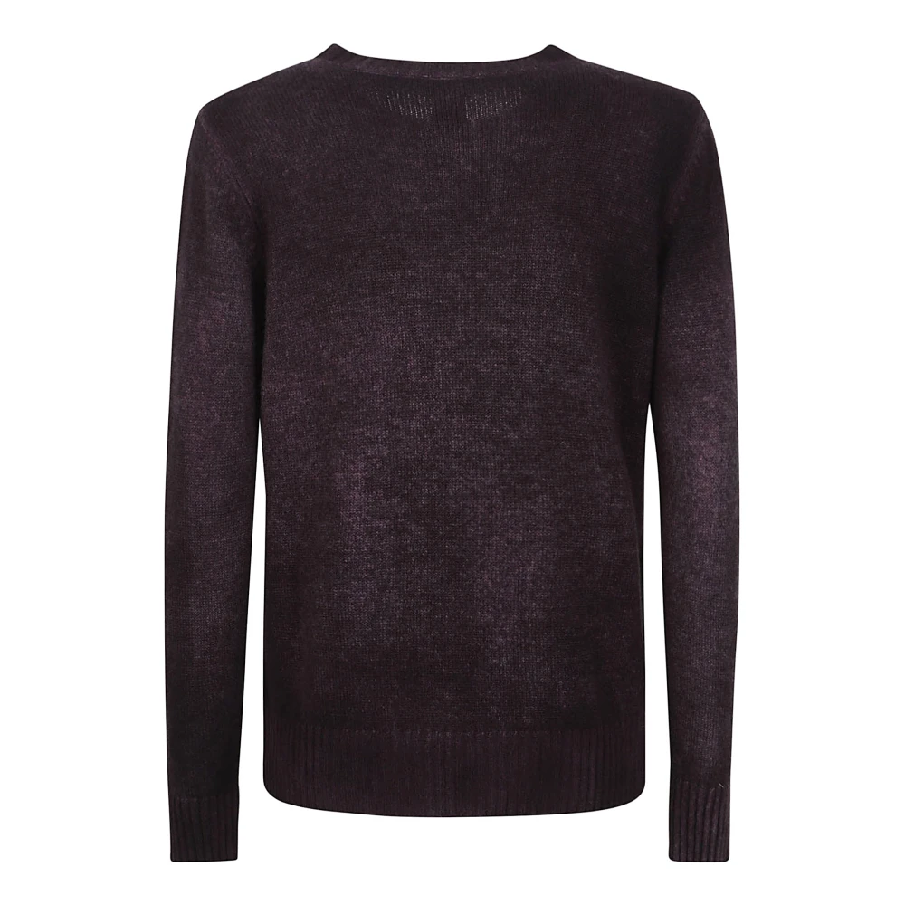 Avant Toi Luxe Cashmere Ronde Hals Gebreide Kleding Purple Dames