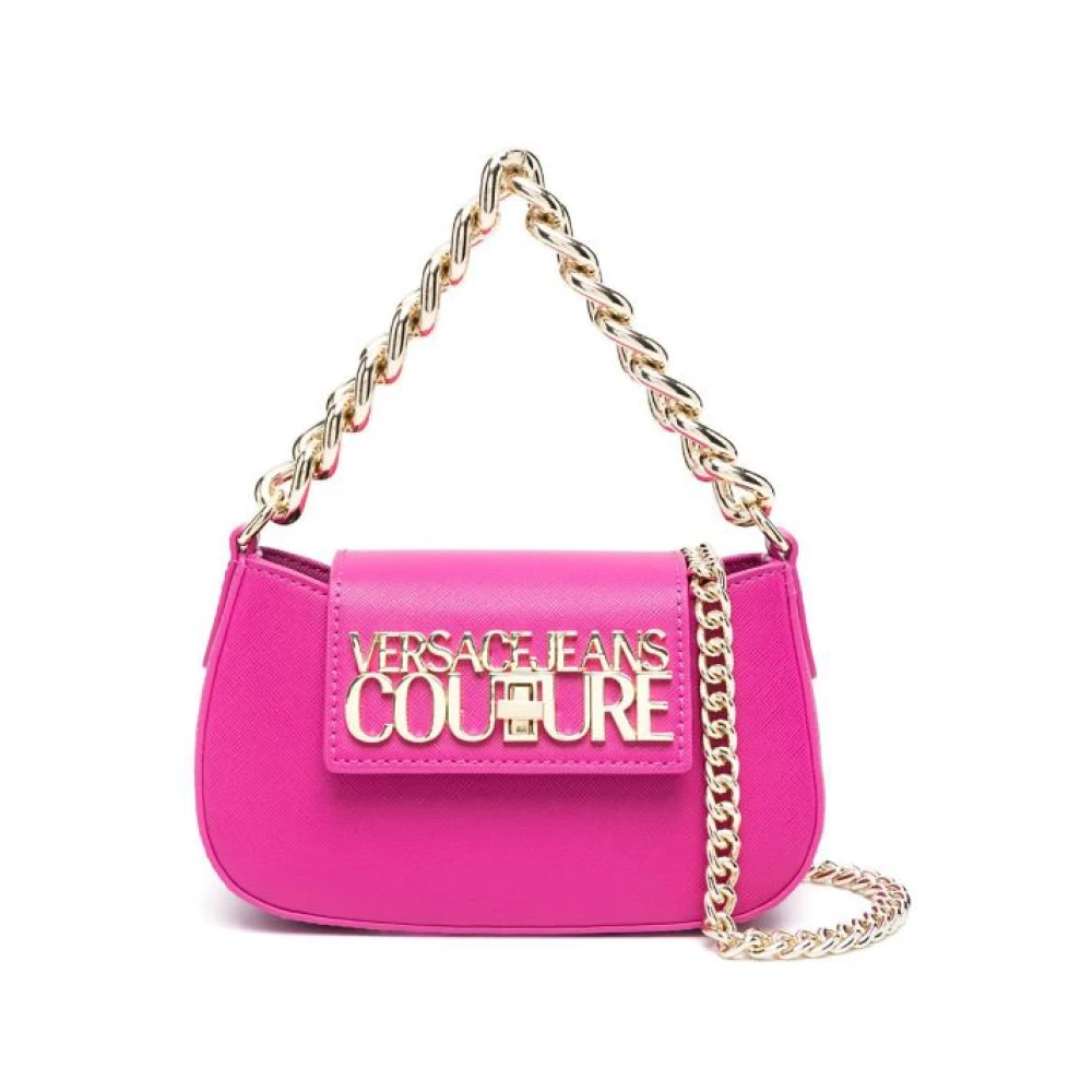 Versace Jeans Couture Fuchsia Crossbody Tas Pink Dames