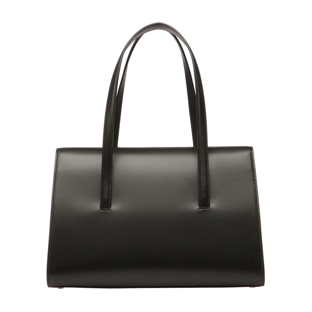 Bally Leren Schoudertas Black Dames