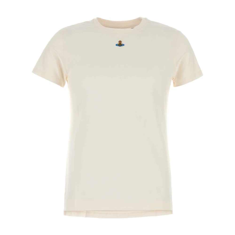 Vivienne Westwood Ivoor Katoenen T-shirt White Heren
