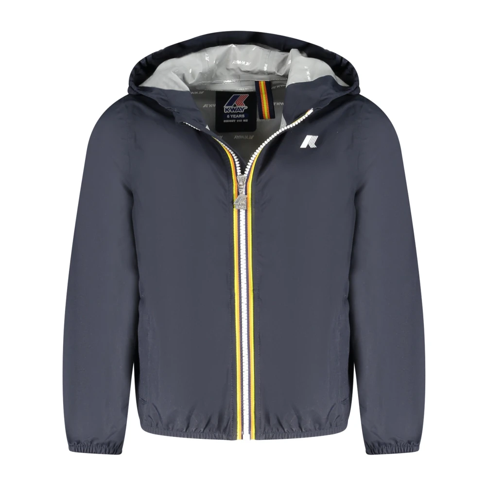 K-Way Unisex Blauw Jack Stretch Dot Jacket