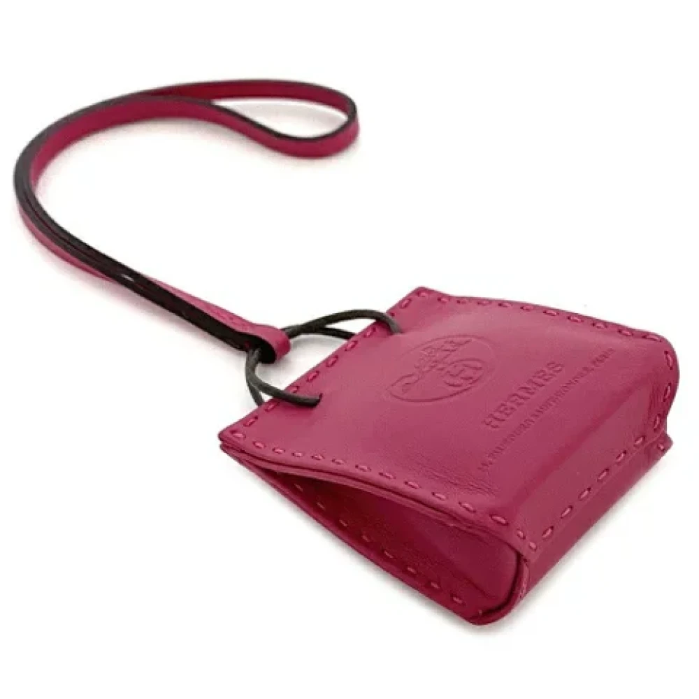 Hermès Vintage Pre-owned Fabric key-holders Red Dames