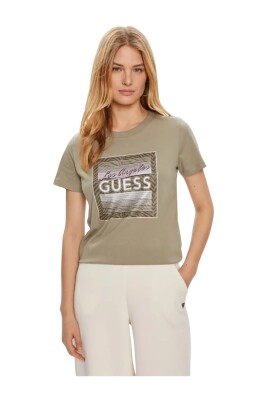 t-shirt-en-coton-imprime-vert