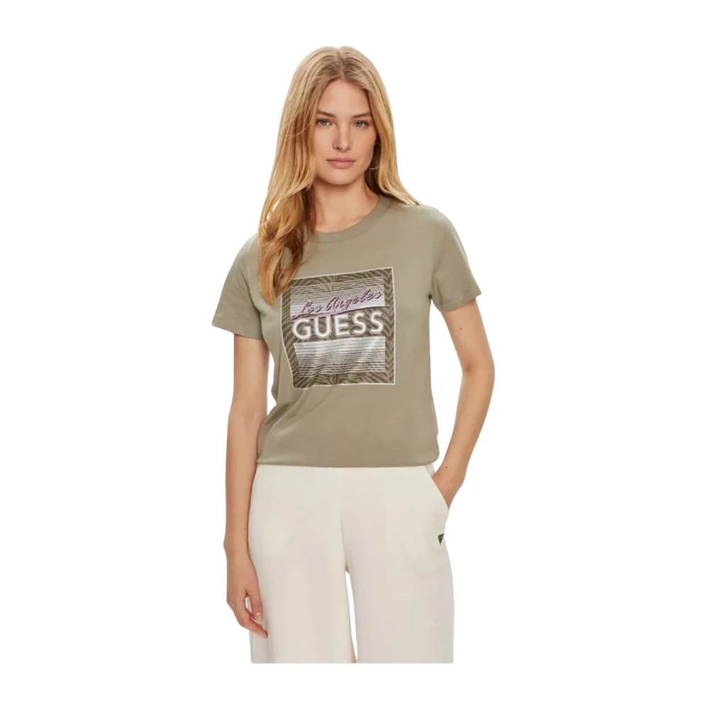Guess - Tops > T-Shirts - Beige - Guess - Modalova